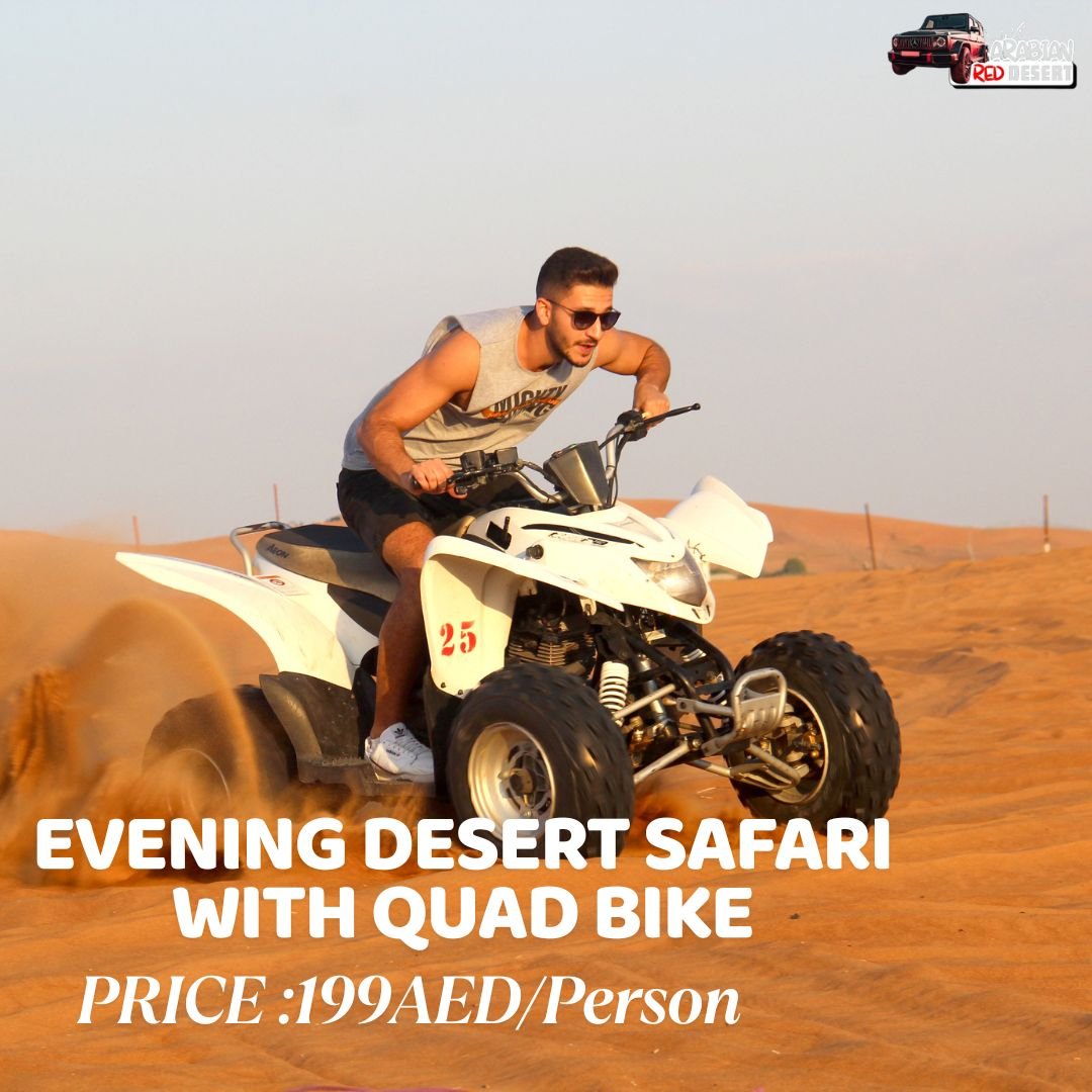 Evening Desert Safari with Quad Bike